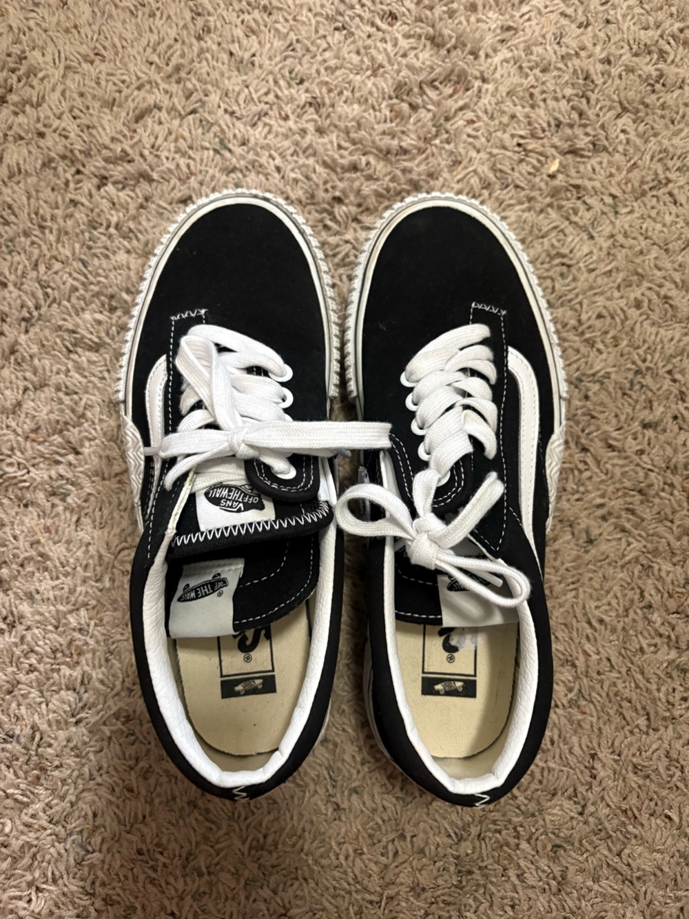 Vans Black & White Old Skool Sneakers